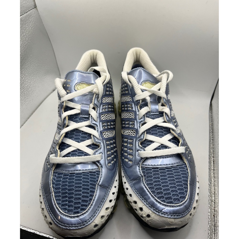 Adidas‎ Bounce Women's Running Shoes Sneakers Blue Silver Size 7 Athletic